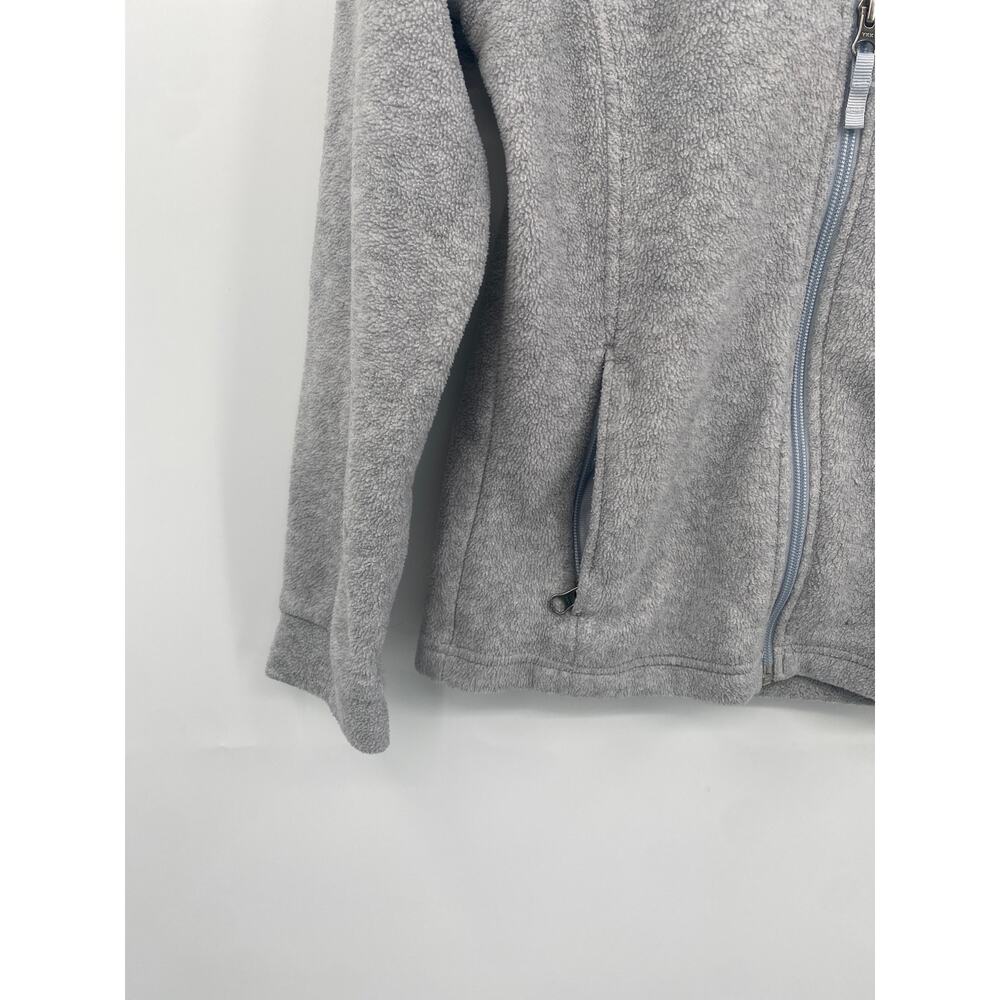 Columbia Sawyer Rapids 2.0 Fleece Jacket for Kids Gray Full Zip M 10/12 - Picture 3 of 7